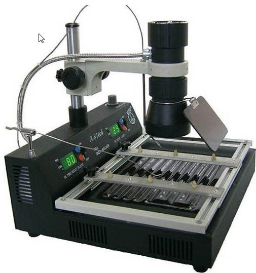 Reball-machine voor moederbordreparatie